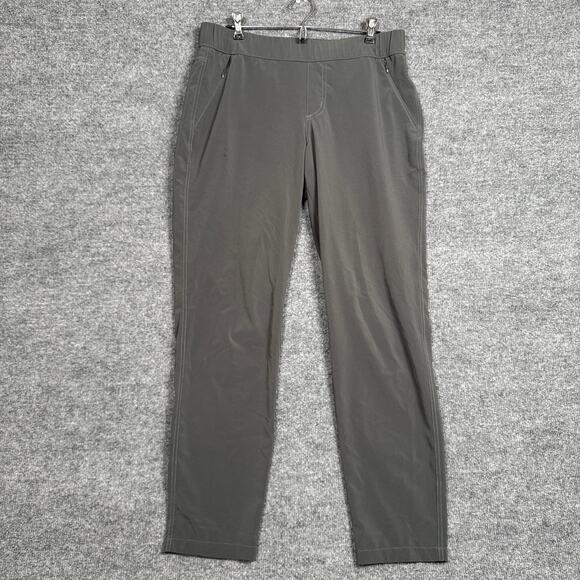 Kuhl Womens Size Medium Weekender Tight Hiking Pants Olive Green Pull On Stretch - Picture 1 of 9